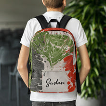 Load image into Gallery viewer, Sudanese Flag Backpack