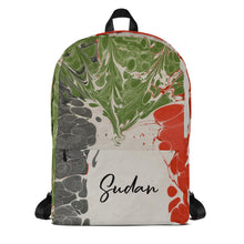 Load image into Gallery viewer, Sudanese Flag Backpack