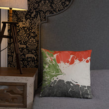 Load image into Gallery viewer, Sudanese Flag Basic Throw Pillow