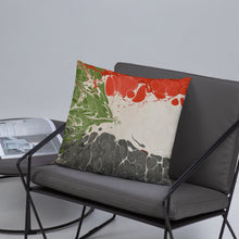 Load image into Gallery viewer, Sudanese Flag Basic Throw Pillow