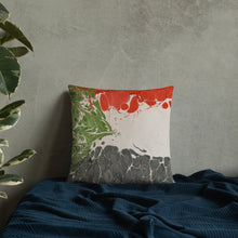 Load image into Gallery viewer, Sudanese Flag Basic Throw Pillow