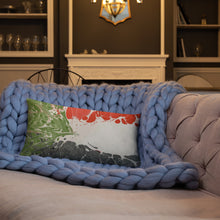 Load image into Gallery viewer, Sudanese Flag Basic Throw Pillow