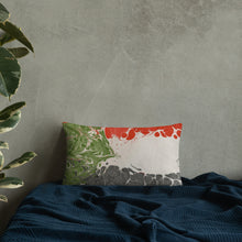 Load image into Gallery viewer, Sudanese Flag Basic Throw Pillow