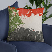 Load image into Gallery viewer, Sudanese Flag Basic Throw Pillow