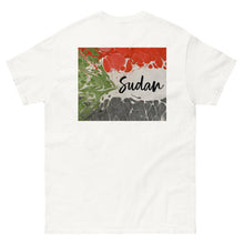 Load image into Gallery viewer, Unisex classic tee - Sudan ebru flag