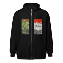 Load image into Gallery viewer, Unisex heavy blend zip hoodie - Sudan flag