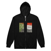 Load image into Gallery viewer, Unisex heavy blend zip hoodie - Sudan flag