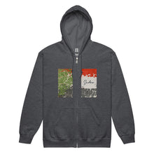 Load image into Gallery viewer, Unisex heavy blend zip hoodie - Sudan flag