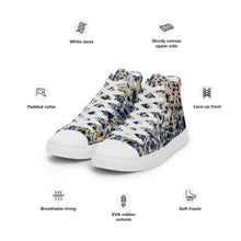 Load image into Gallery viewer, Women’s high top canvas shoes