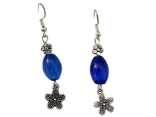 Load image into Gallery viewer, Bosphorus Blue Bead earrings
