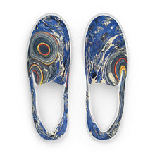 Load image into Gallery viewer, Galaxy Ebru Women’s slip-on canvas shoes