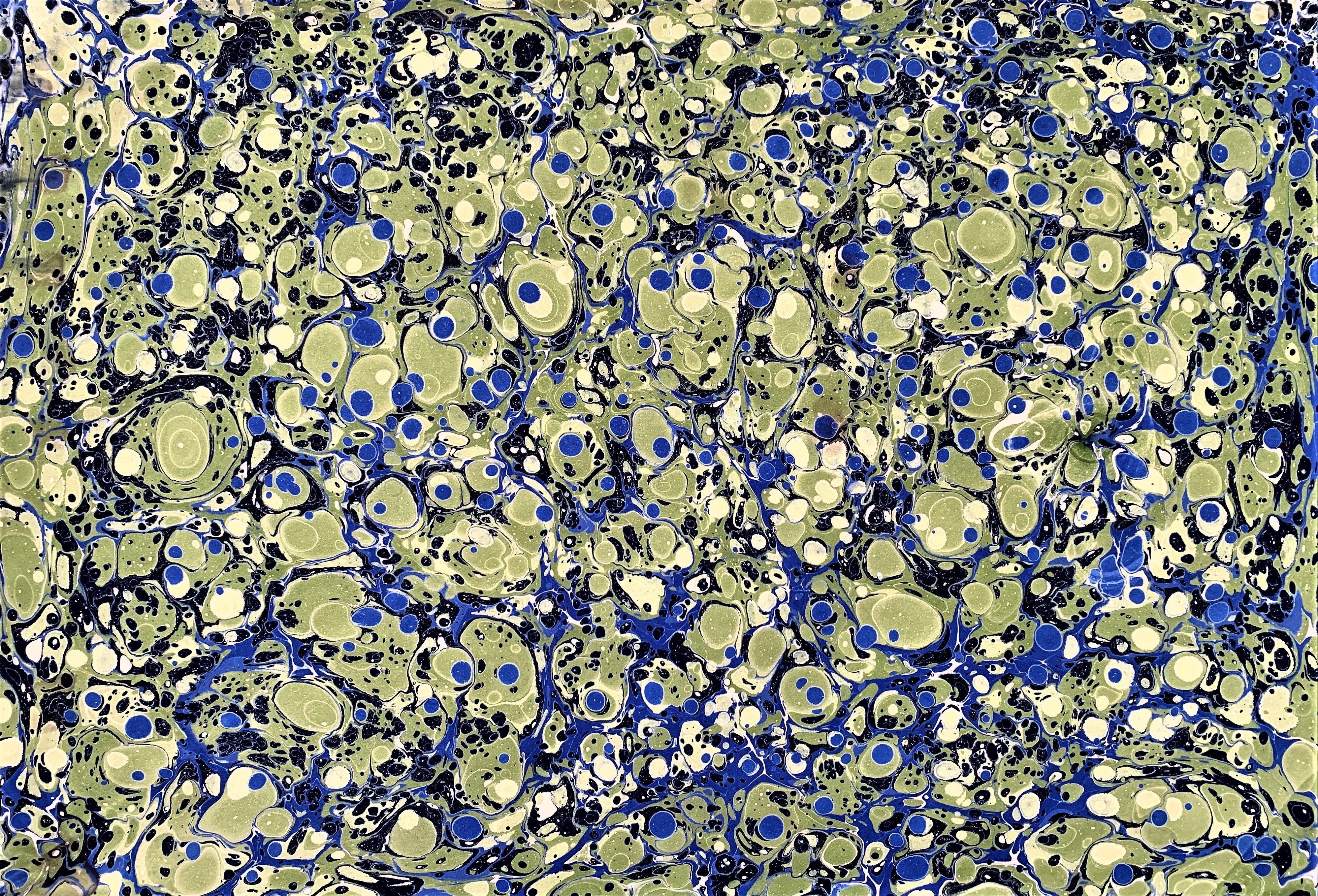 Ebru Art – Lines of Gold