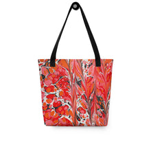 Load image into Gallery viewer, Tote bag inspired by our own ebru design.
