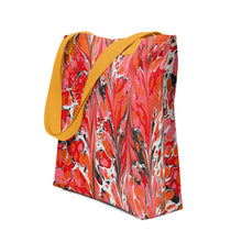 Load image into Gallery viewer, Tote bag inspired by our own ebru design.
