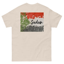 Load image into Gallery viewer, Unisex classic tee - Sudan ebru flag
