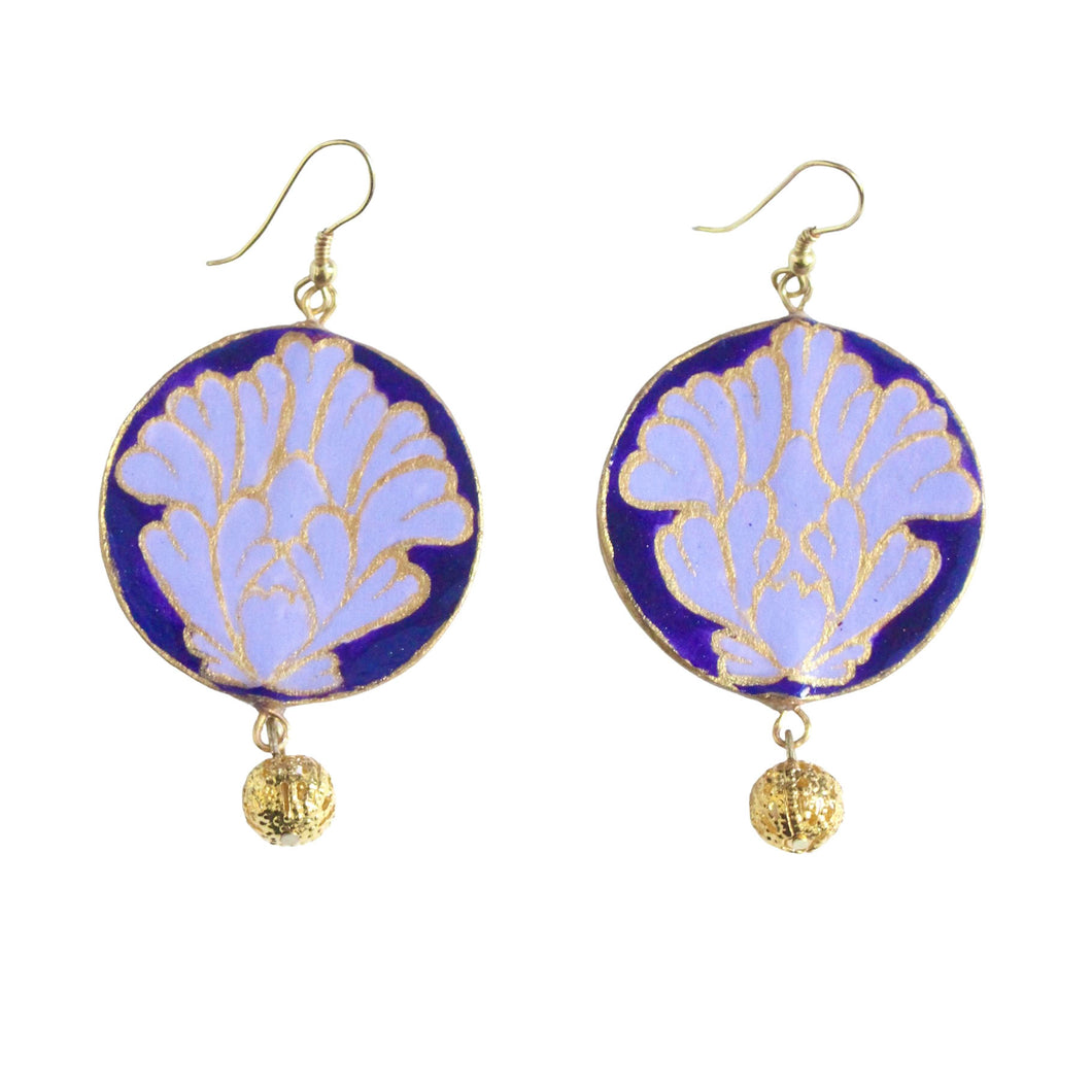 Powerful Purple earrings