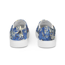 Load image into Gallery viewer, Galaxy Ebru Women’s slip-on canvas shoes
