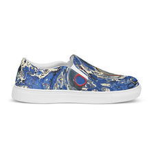 Load image into Gallery viewer, Galaxy Ebru Women’s slip-on canvas shoes
